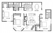 3BR/2BA