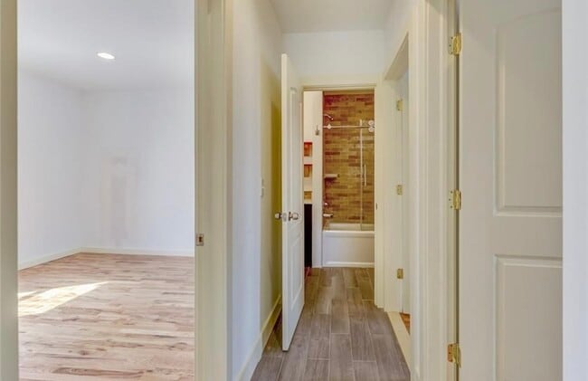 Hallway to bathroom on main floor - 262 Prospect Ave Unit #2