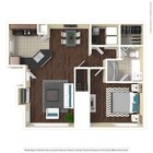 A2 The Charleston_1Bed_1Bath_764 Sq Ft