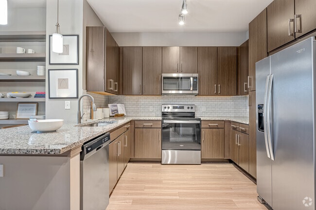 2BR, 2BA - 1,126SF -Kitchen