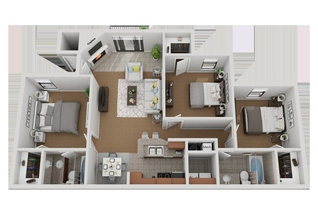 Louvre - The Fountain at Maumelle