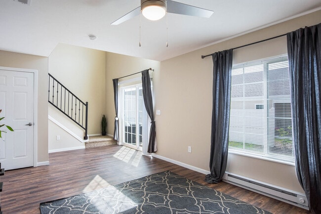 Personal Patio Included with All Apartments - Redwood Wolverine Lake