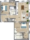 2 Bedroom 2 Bathroom