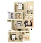 B2R floor plan Presley Oaks
