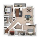 2 BD / 2 BA – 1,266 SF