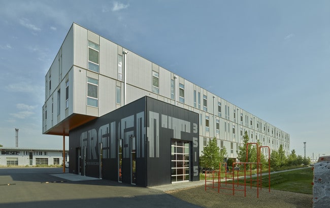 Building entry - Freight Residences Apartments