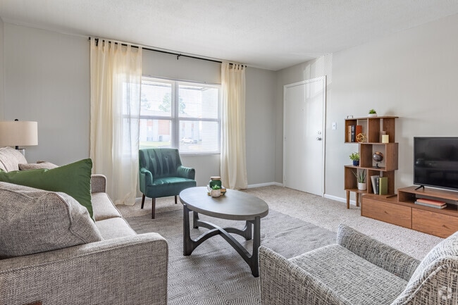 2BR, 1BA - 840SF (B2 W/D CONN)