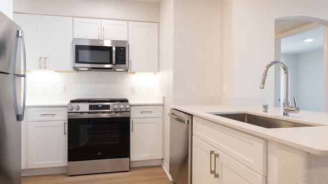 Kitchen with Stainless Steel Appliances