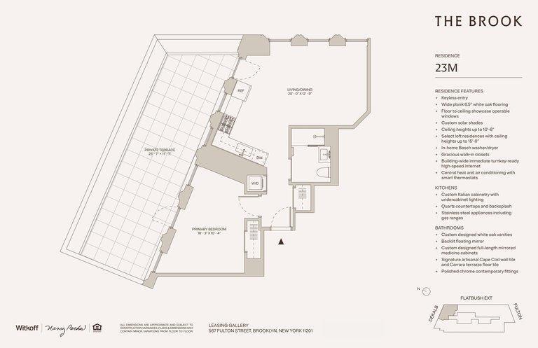1 bedroom in New York NY 11201 - 1 bedroom in New York NY 11201 Condo Unit 23M