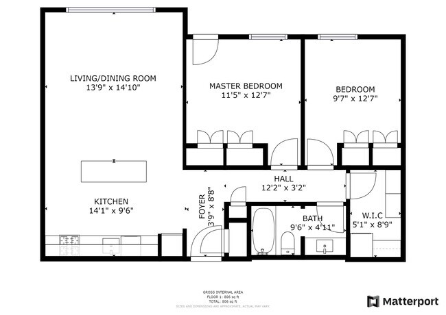 Floor Plan - Greenway Village Apartments