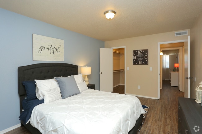2BR Model - First Bedroom - Forest Oaks Apartments