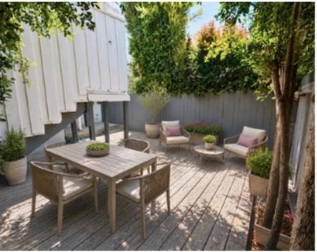 Private Patio - 437 N Spaulding Ave Unit 437
