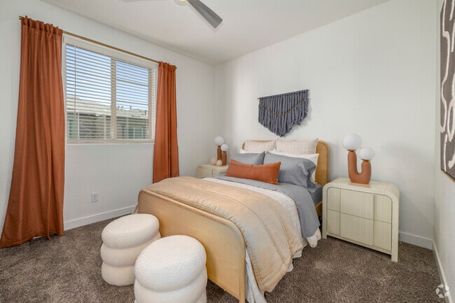 2BR, 2.5BA - 1,351SF - Second Bedroom
