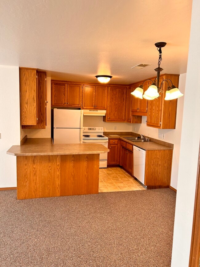 Open Kitchen - Chapel View Estates Apartments