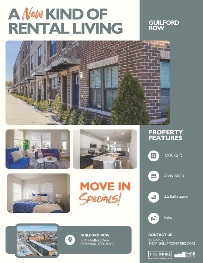 Building Photo - Newly Constructed 3bed/3.5 bath townhome available in the Fall! Unit G-1805