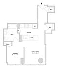 Convertible 08 - 618 Sq. Ft.