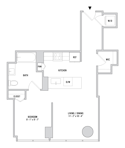 Convertible 08 - 618 Sq. Ft. - Conv-08