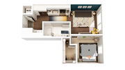 A4 floor plan The Boulevard a Broadstone Community