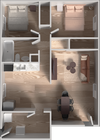 Grants Trail 3D 2bed 1bath