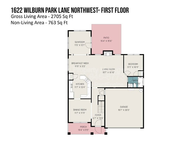 Photo - 1622 Wilburn Park Ln NW House