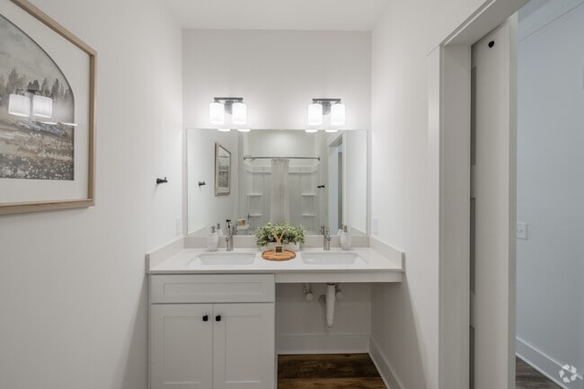 The Hogan 2BR, 2BA - 1,265SF - Primary Bathroom