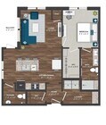 B12 | 1x1 | 931 sq ft