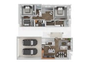 3X2 Bedroom Townhome