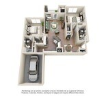 2 Bedroom | 2 Bath | 1177 SF | Attached Garage