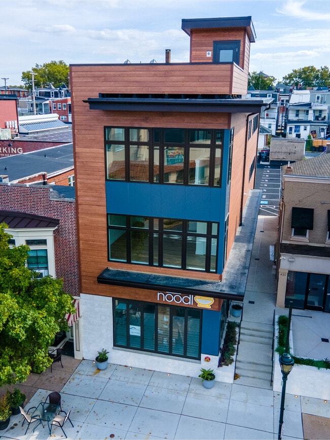 Drone pic/front of building - 428 Penn Ave Unit 3rd Floor