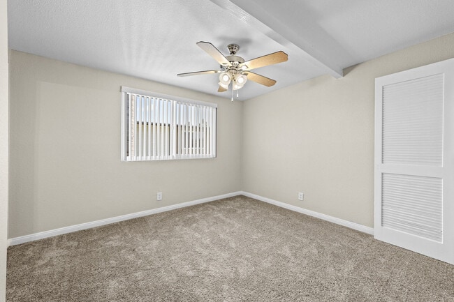 Bedroom at Olive Tree Townhomes in Costa Mesa, CA