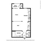 Ambrosio - 1B1B - 475 SF - SP - 2D Floorplan