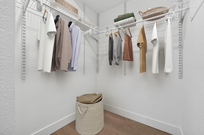 Walk-in closet - eaves Pleasanton