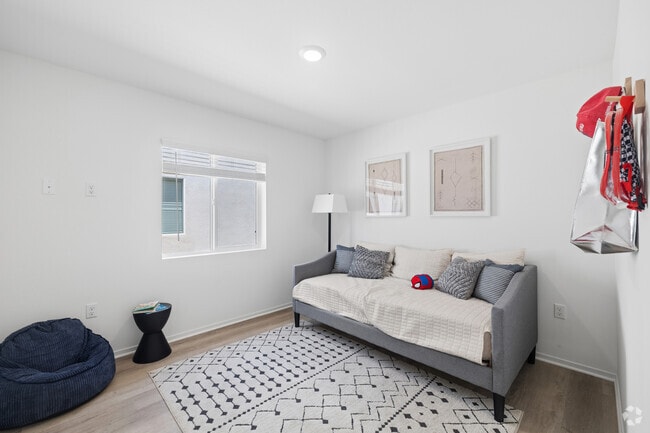 3BR, 2BA - 1,292SF - Bedroom