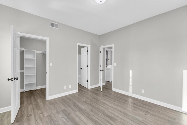 Bedroom with Closet And Bathroom View