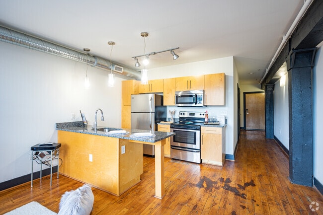 Tracks- 1BR, 1BA - The Masonry Apartments