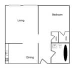 1BR/1BA