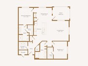 The Curator floor plan Emorie
