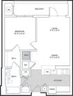 1E.2 floor plan Esplanade at National Harbor