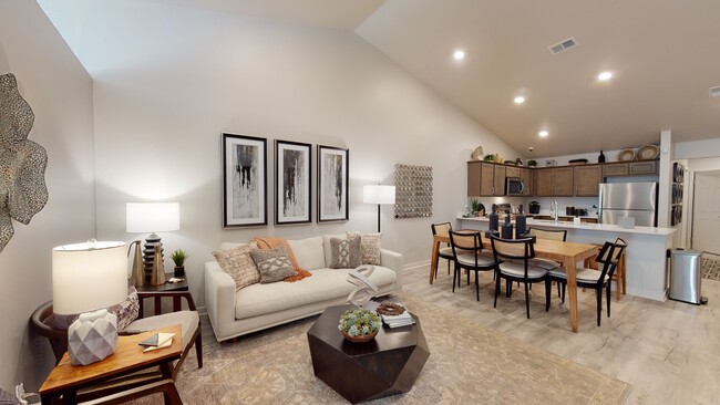 Living & Dining Room - Insignia Apartments