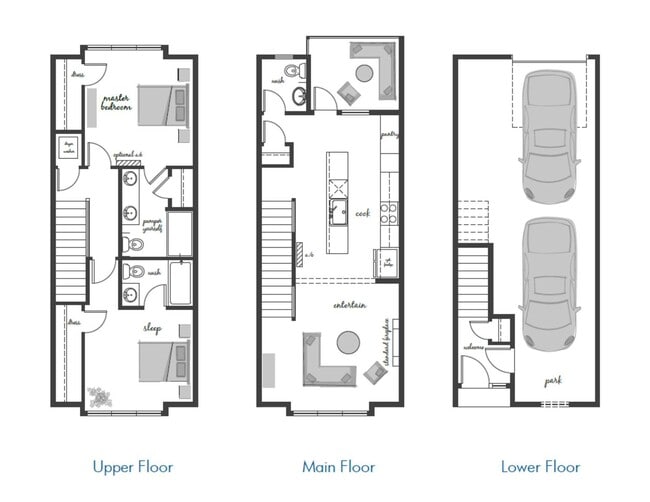Modern 2-Bedroom Townhome in Kenmore Balbi... - Modern 2-Bedroom Townhome in Kenmore Balbi...