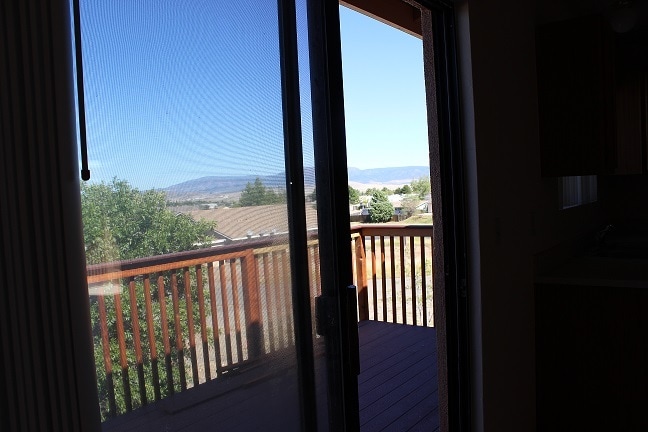 Mingus Mountain views from newly renovated balcony - 4430 North Duke Drive Apartamentos Unidad D, upstairs