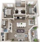 Plano de planta C Domain Town Center