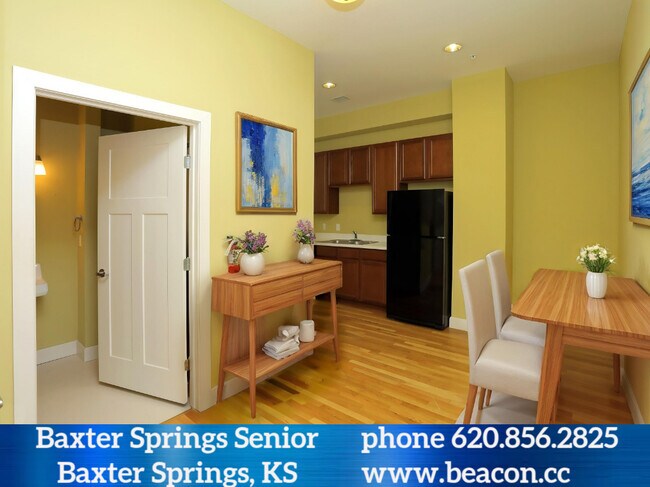 1 bedroom dining area - Baxter Springs Senior Residences