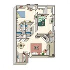 2BR/2BA