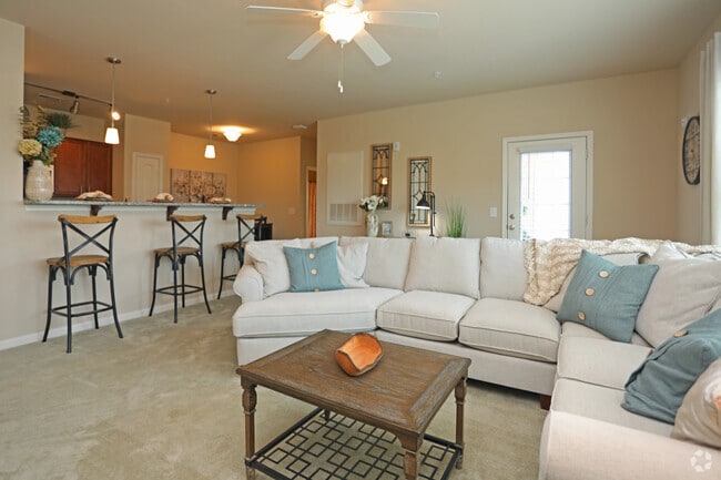 Modelo de 1 dormitorio, sala de estar - The Reserve at Brookberry Farm