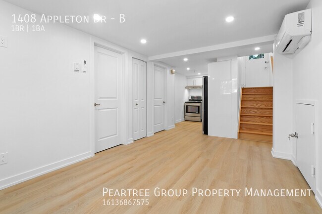 Photo - One Month free rent!!!!-1 Bed/1 Den- Newly renovated basement apartment Unit B