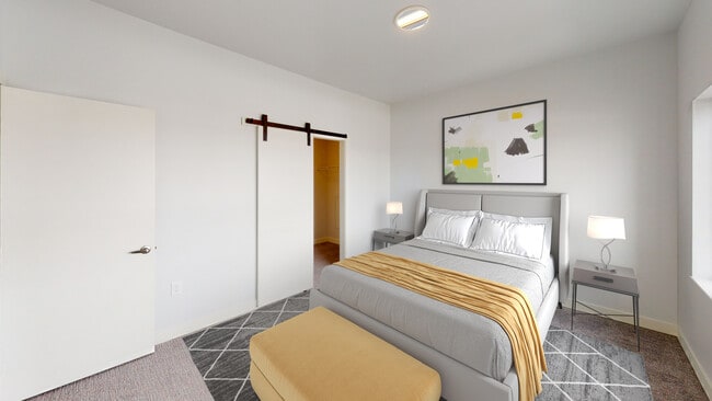 Virtual Staged Bedroom