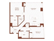 B1 floor plan The Leaf