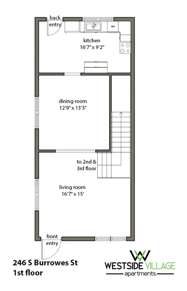 246 S Burrowes St Unit Duplex