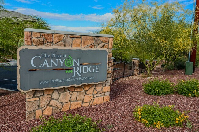 The Place At Canyon Ridge